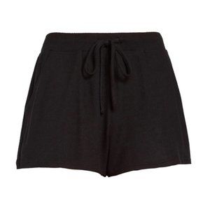 x Nordstrom Cozy Black Shorts